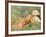 Young Girls on the River Bank-Pierre-Auguste Renoir-Framed Giclee Print