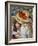 Young Girls with Hats-Pierre-Auguste Renoir-Framed Art Print