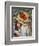 Young Girls with Hats-Pierre-Auguste Renoir-Framed Art Print