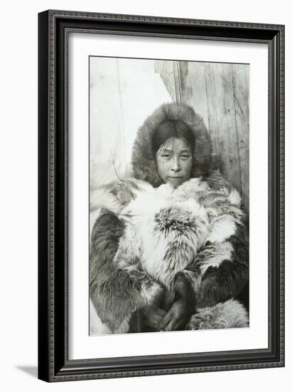 Young Greenland Woman, 1923-English Photographer-Framed Photographic Print