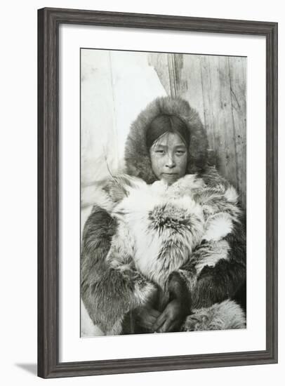 Young Greenland Woman, 1923-English Photographer-Framed Photographic Print