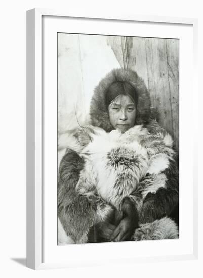 Young Greenland Woman, 1923-English Photographer-Framed Photographic Print