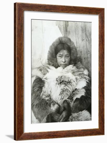 Young Greenland Woman, 1923-English Photographer-Framed Photographic Print