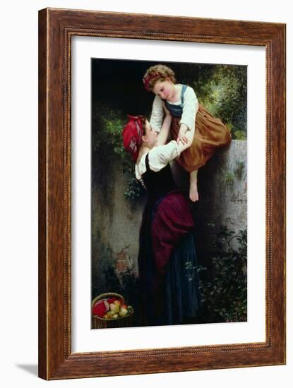 Young Gypsies-William Adolphe Bouguereau-Framed Art Print