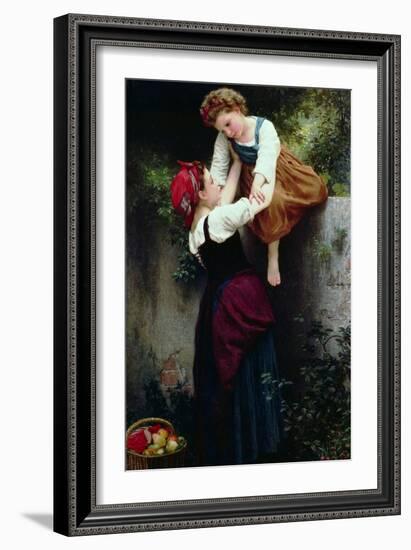 Young Gypsies-William Adolphe Bouguereau-Framed Art Print