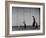 Young Housewife Walking with Her Three Children-Mark Kauffman-Framed Photographic Print