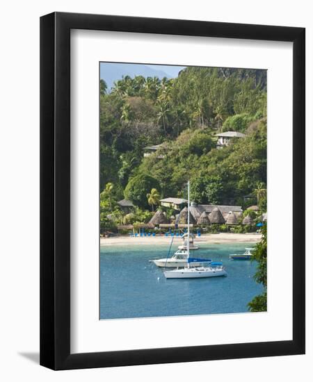 Young Island Resort, St. Vincent and the Grenadines, Windward Islands, West Indies, Caribbean-Michael DeFreitas-Framed Photographic Print