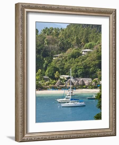 Young Island Resort, St. Vincent and the Grenadines, Windward Islands, West Indies, Caribbean-Michael DeFreitas-Framed Photographic Print
