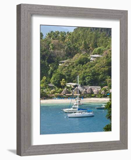 Young Island Resort, St. Vincent and the Grenadines, Windward Islands, West Indies, Caribbean-Michael DeFreitas-Framed Photographic Print