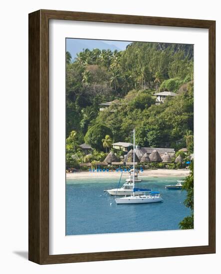 Young Island Resort, St. Vincent and the Grenadines, Windward Islands, West Indies, Caribbean-Michael DeFreitas-Framed Photographic Print