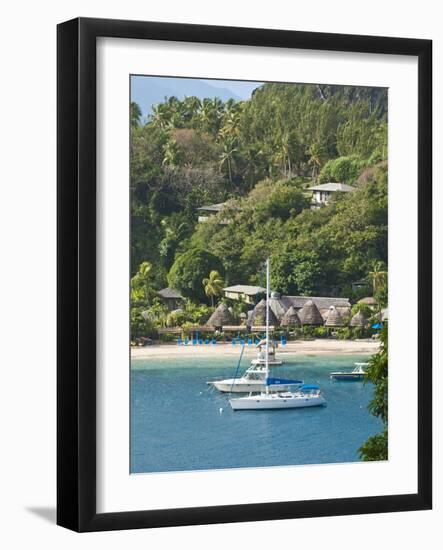 Young Island Resort, St. Vincent and the Grenadines, Windward Islands, West Indies, Caribbean-Michael DeFreitas-Framed Photographic Print