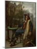 Young Italian Street Musician, C.1877-Thomas Couture-Mounted Giclee Print