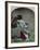 Young Japanese Girl in the Rain, c.1900-Japanese Photographer-Framed Photographic Print