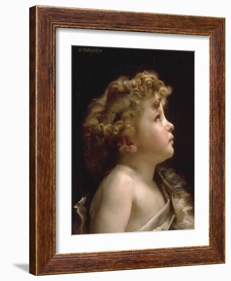 Young John the Baptist-William Adolphe Bouguereau-Framed Giclee Print