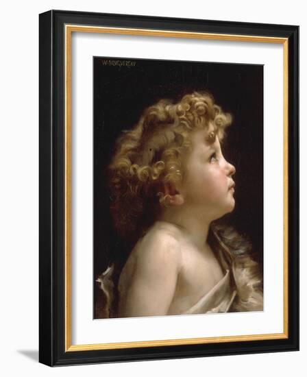 Young John the Baptist-William Adolphe Bouguereau-Framed Giclee Print