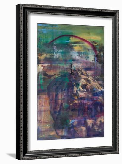 Young King (Oil on Panel)-Aaron Bevan-Bailey-Framed Giclee Print