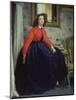 Young Lady in a Red Jacket, 1864-James Tissot-Mounted Giclee Print