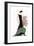 Young Lady in Black Evening Dress by Jeanne Lanvin-null-Framed Giclee Print