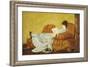 Young Lady Reading-Mary Cassatt-Framed Giclee Print
