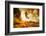 Young Lady Running on a Rural Road during Sunset-Dudarev Mikhail-Framed Photographic Print