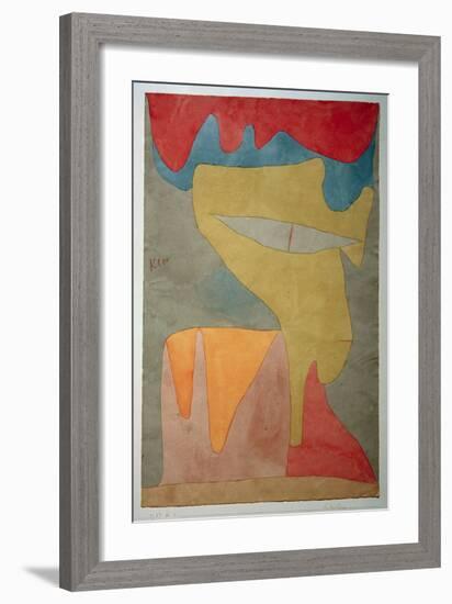 Young Lady-Paul Klee-Framed Giclee Print