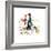 Young Love: Walking to School-Norman Rockwell-Framed Giclee Print