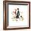 Young Love: Walking to School-Norman Rockwell-Framed Giclee Print