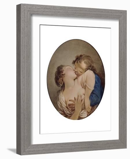 Young Lovers-Jean-Honoré Fragonard-Framed Giclee Print