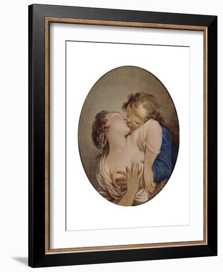 Young Lovers-Jean-Honoré Fragonard-Framed Giclee Print