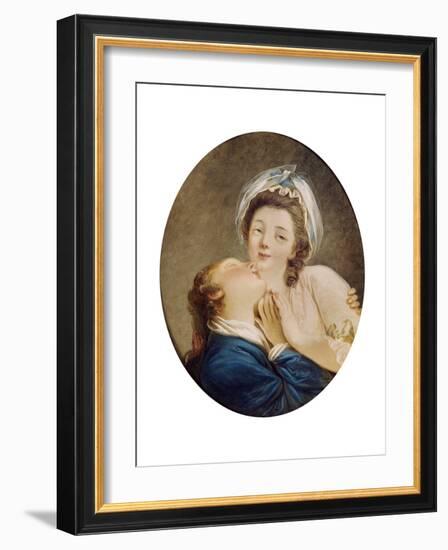 Young Lovers-Jean-Honoré Fragonard-Framed Giclee Print