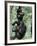 Young Male Chimpanzees Play, Gombe National Park, Tanzania-Kristin Mosher-Framed Photographic Print