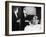 Young Man Greeting a Couple at the Dinner Table-null-Framed Photo