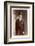 Young Man in Morning Coat, Bowler Hat and Cane: Perhaps an Office Clerk-null-Framed Photographic Print