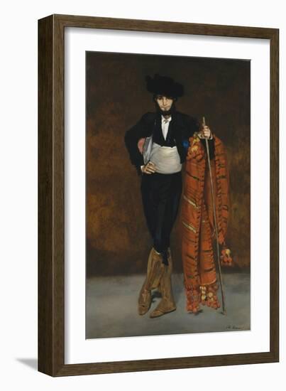 Young Man in the Costume of a Majo, 1863-Edouard Manet-Framed Giclee Print