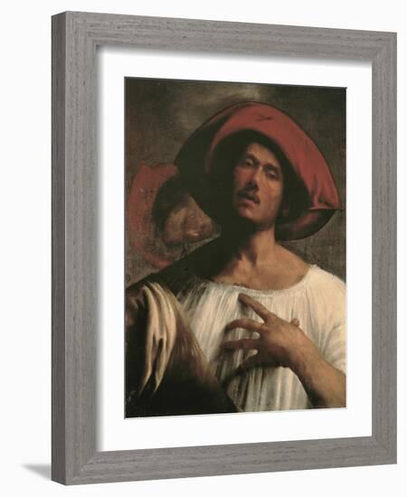 Young Man Singing-Giorgione-Framed Giclee Print