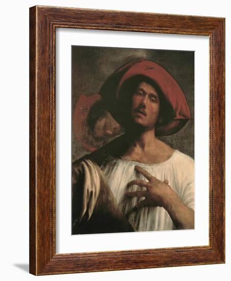 Young Man Singing-Giorgione-Framed Giclee Print