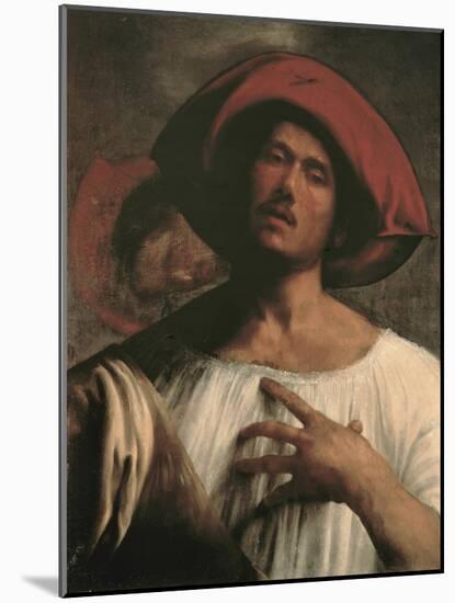 Young Man Singing-Giorgione-Mounted Giclee Print