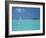 Young Man Windsurfing Near Tropical Island and Lagoon in the Maldives, Indian Ocean-Sakis Papadopoulos-Framed Photographic Print