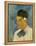 Young Man with a Flower Behind His Ear, 1891-Paul Gauguin-Framed Premier Image Canvas