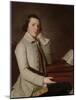 Young Man with a Flute, Late 1760S (Oil on Canvas)-George Romney-Mounted Giclee Print