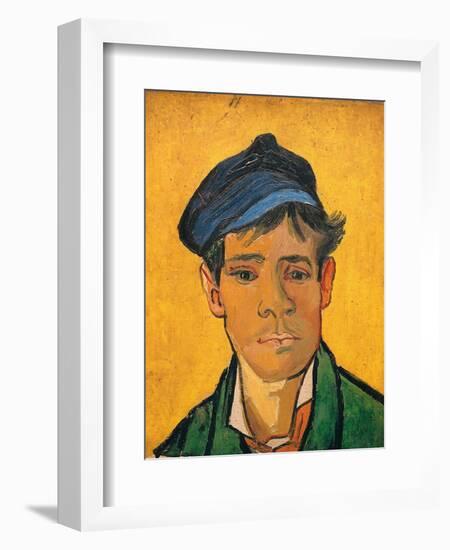 Young Man with a Hat, c.1888-Vincent van Gogh-Framed Premium Giclee Print
