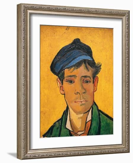 Young Man with a Hat, c.1888-Vincent van Gogh-Framed Giclee Print