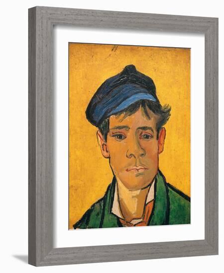 Young Man with a Hat, c.1888-Vincent van Gogh-Framed Giclee Print