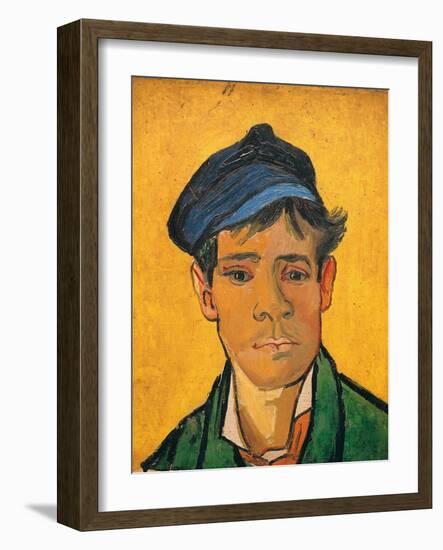 Young Man with a Hat, c.1888-Vincent van Gogh-Framed Giclee Print