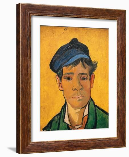 Young Man with a Hat, c.1888-Vincent van Gogh-Framed Giclee Print