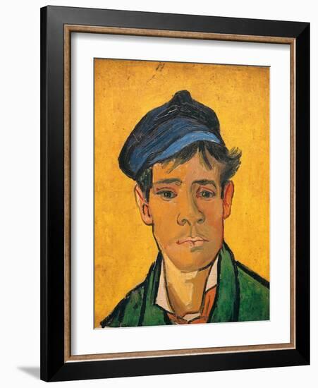 Young Man with a Hat, c.1888-Vincent van Gogh-Framed Giclee Print