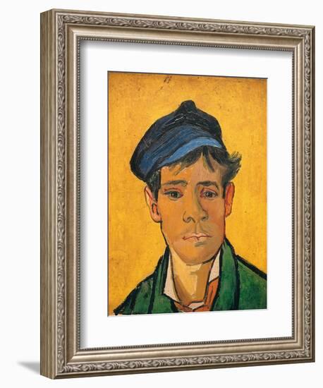 Young Man with a Hat, c.1888-Vincent van Gogh-Framed Giclee Print