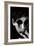 Young Man with Blackened Eyes Smoking-Torsten Richter-Framed Photographic Print