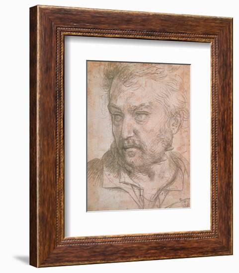 Young Man-Andrea del Sarto-Framed Art Print