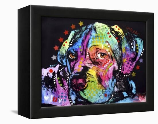 Young Mastiff-Dean Russo-Framed Premier Image Canvas